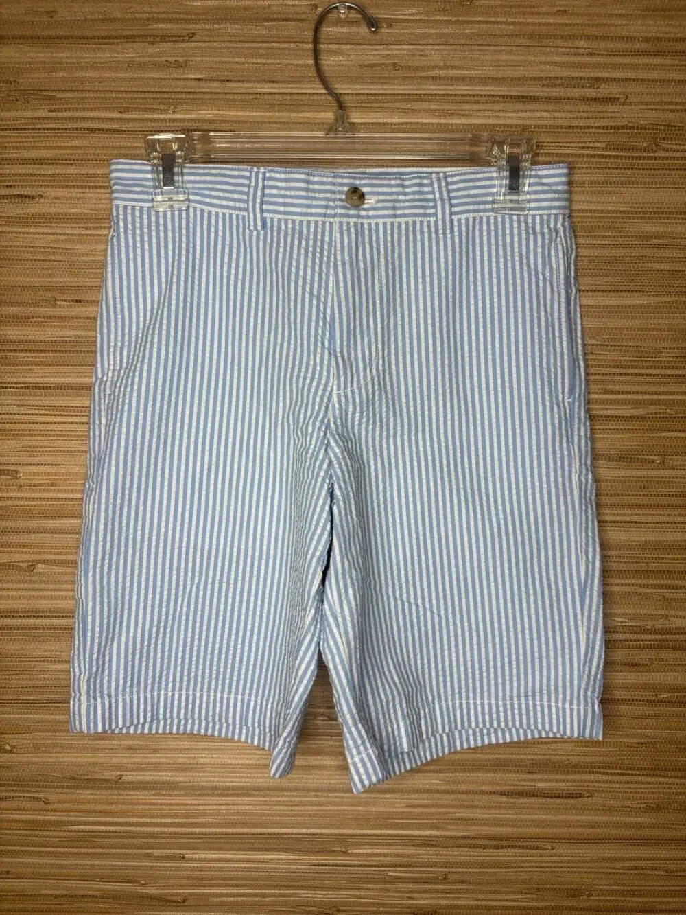 Vineyard Vines Boy’s Club Striped Shorts 9” Inseam Sz 14